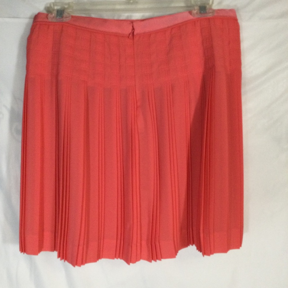 J. Crew Georgette Pleated Lined Mini Skirt - Picture 4 of 12